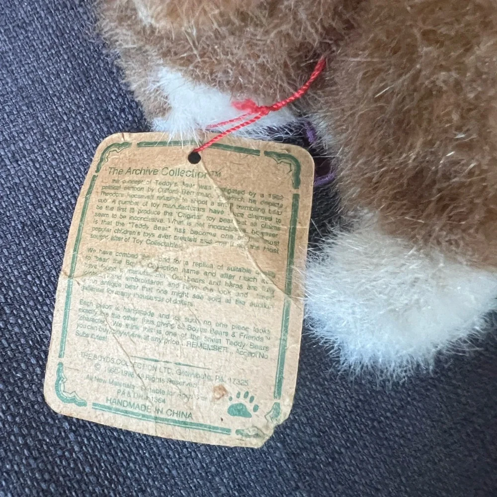 Boyd’s Bear small plush 1990-1996 super cute collectible Keats kitty